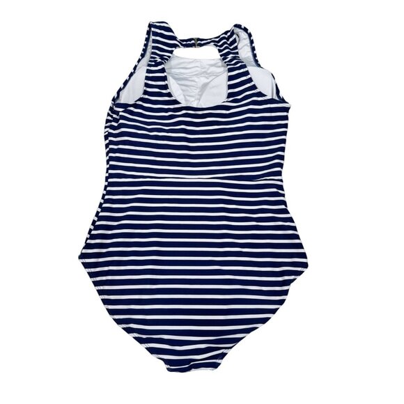 Lands' End one piece bathing suit size XXL high neck slimming tummy control - Picture 2 of 5